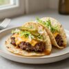 Hot Honey Smash Burger Tacos