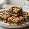 Black Sesame Brown Butter Crispy Rice Treats