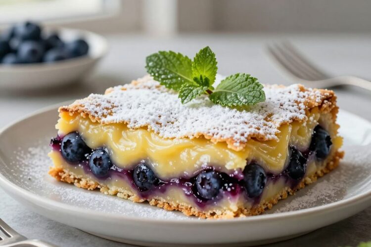 Blueberry Lemon Pie Bars