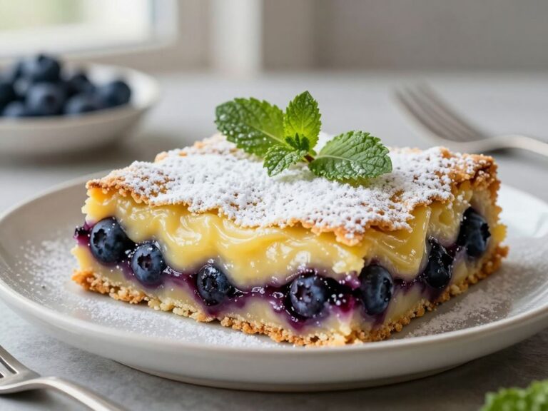 Blueberry Lemon Pie Bars