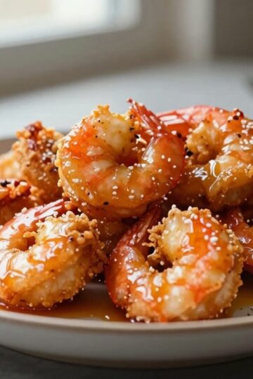 Hot Honey Fried Shrimp
