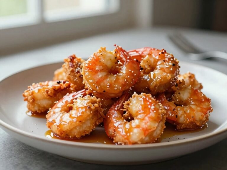Hot Honey Fried Shrimp