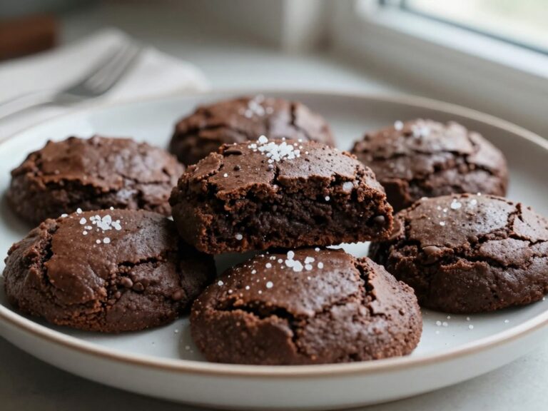 Salted Brownie Cookies