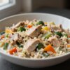 Easy Crockpot Chicken and Rice