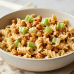 Buffalo Chickpea Pasta Salad
