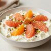 Winter Citrus Ricotta Breakfast Bowl with Honeycomb