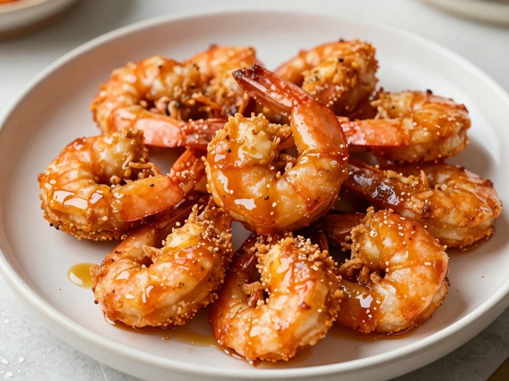 Hot Honey Fried Shrimp
