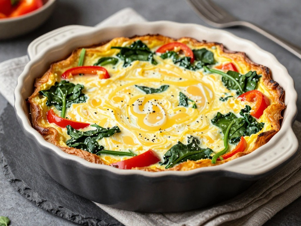 Cottage Cheese Egg Bake