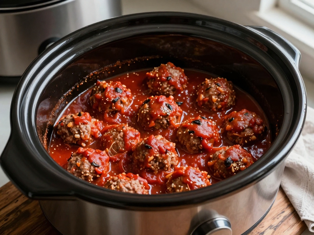 Frozen Meatballs In Crockpot