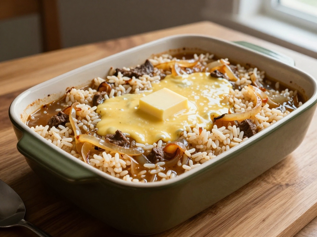 French Onion Soup Rice