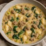 sausage gnocchi soup recipe