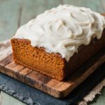 pumpkin bread and cream cheese frosting recipe