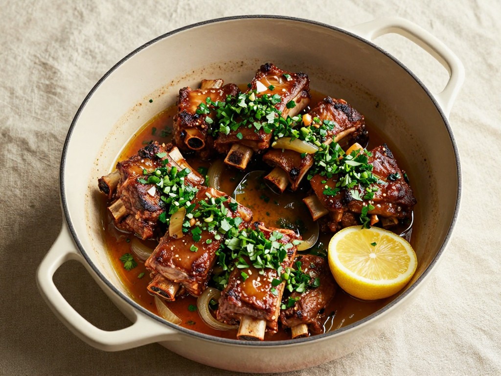 Tangy Braised Short Ribs