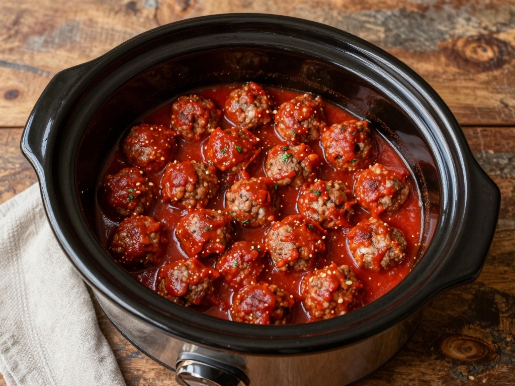 Frozen Meatballs In Crockpot