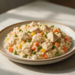 Easy Crockpot Chicken and Rice