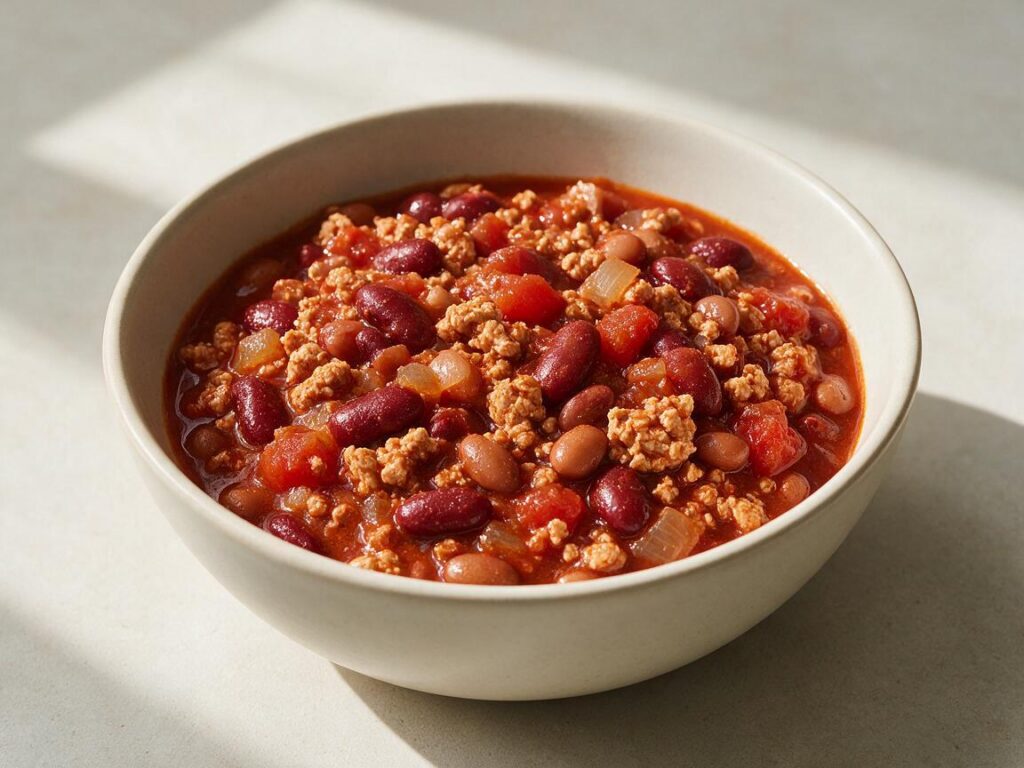 Slow Cooker Turkey Chili Recipe