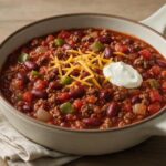Spicy Slow Cooker Chili