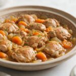 Moroccan Chicken Tagine with Apricots